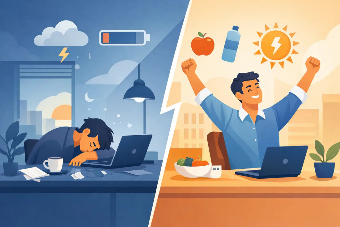 Top Ways to Avoid Energy Crashes at Work