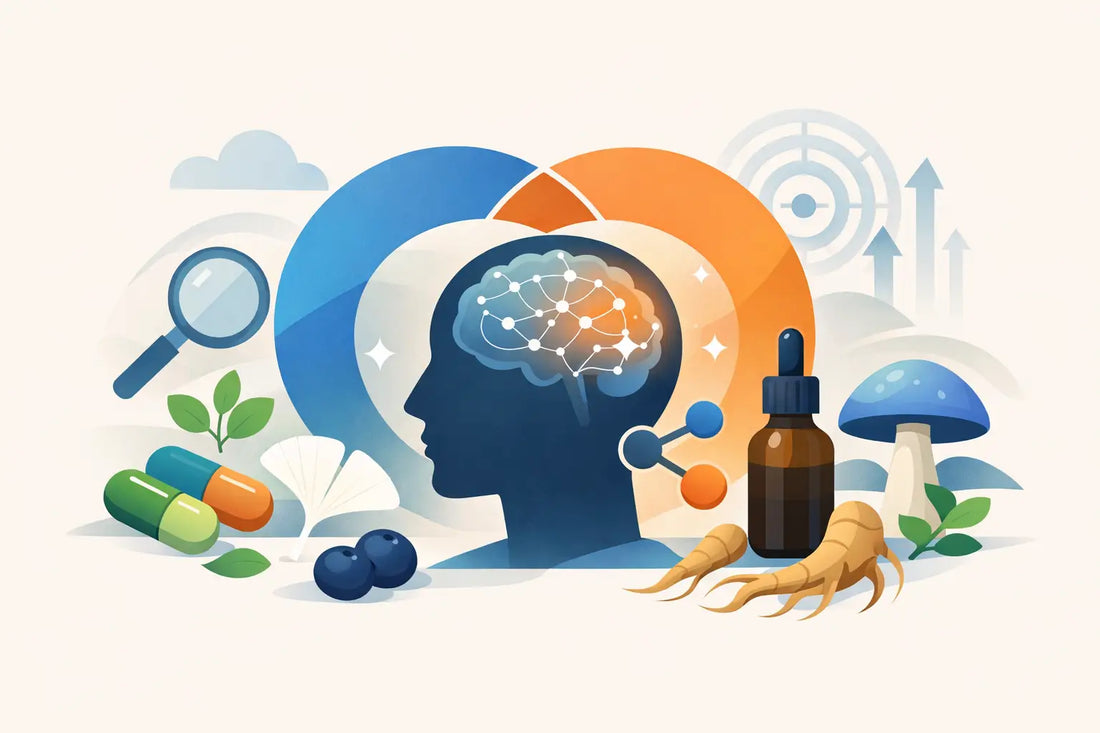 Paired Nootropic Ingredients Guide for Steady Focus