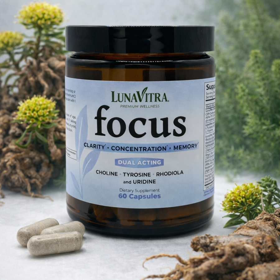 LunaVitra Focus bottle